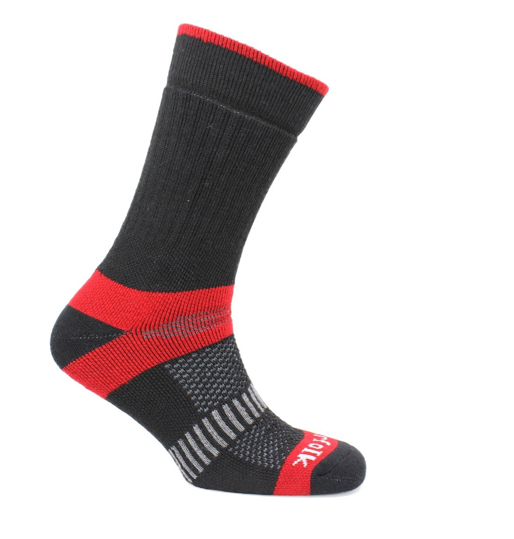 Voyager - Crew Length Full Cushioned Merino Wool Socks