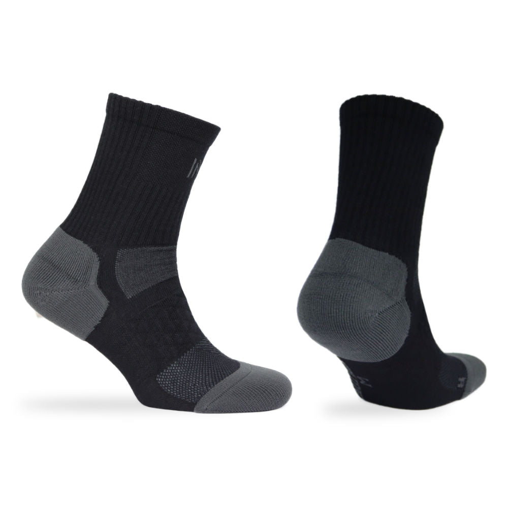 Ibex - Crew Length Cushioned COOLMAX® Merino Wool Socks