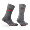 Gabby - Crew Length Merino Wool and Bamboo Full Cushion Socks