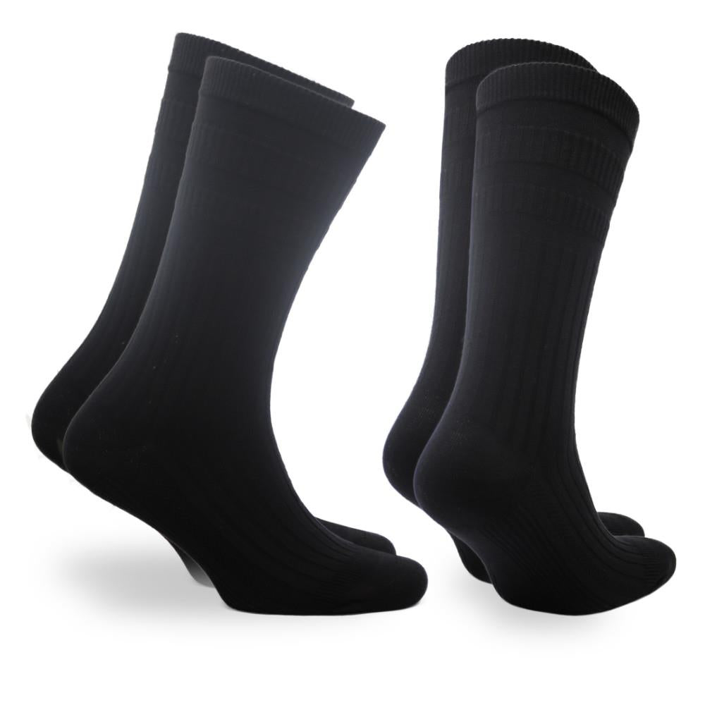 Wicklow - Crew Length RESISTEX® Copper Infused Tenderhold™ Comfort Fit Cotton Socks - Diabetic Friendly