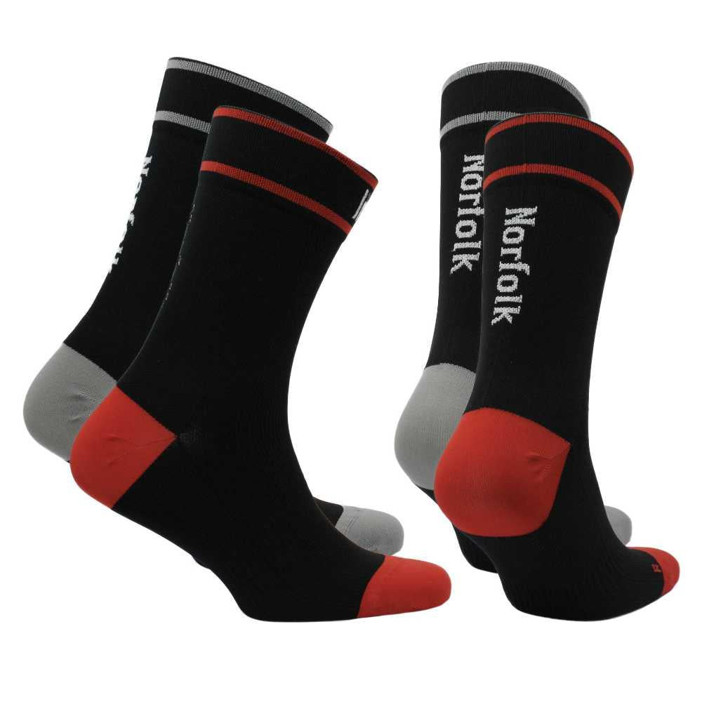 Adam - Chaussettes mi-mollet de cyclisme à faible frottement