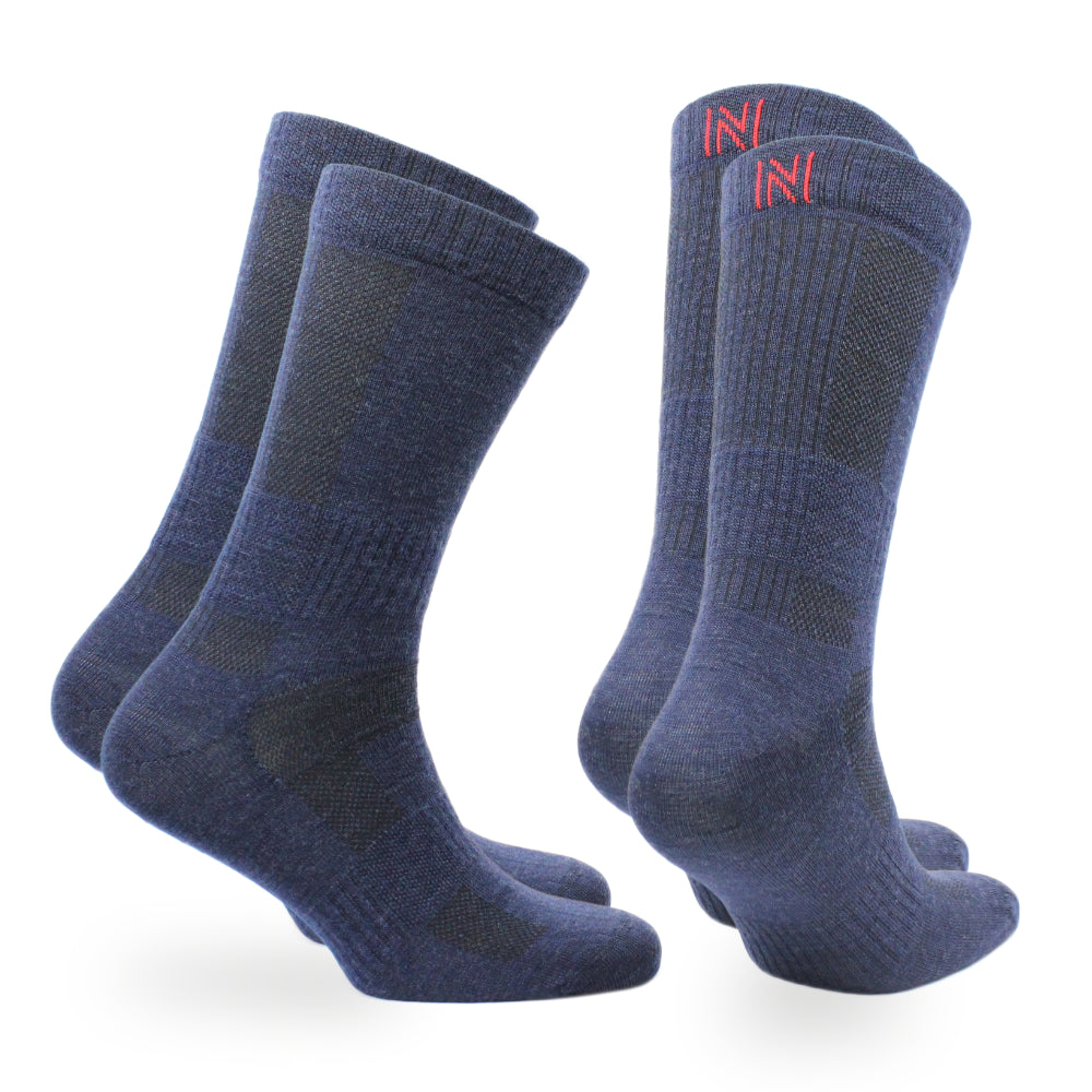 Sheldon - Crew Length Lightweight Merino Wool Socks