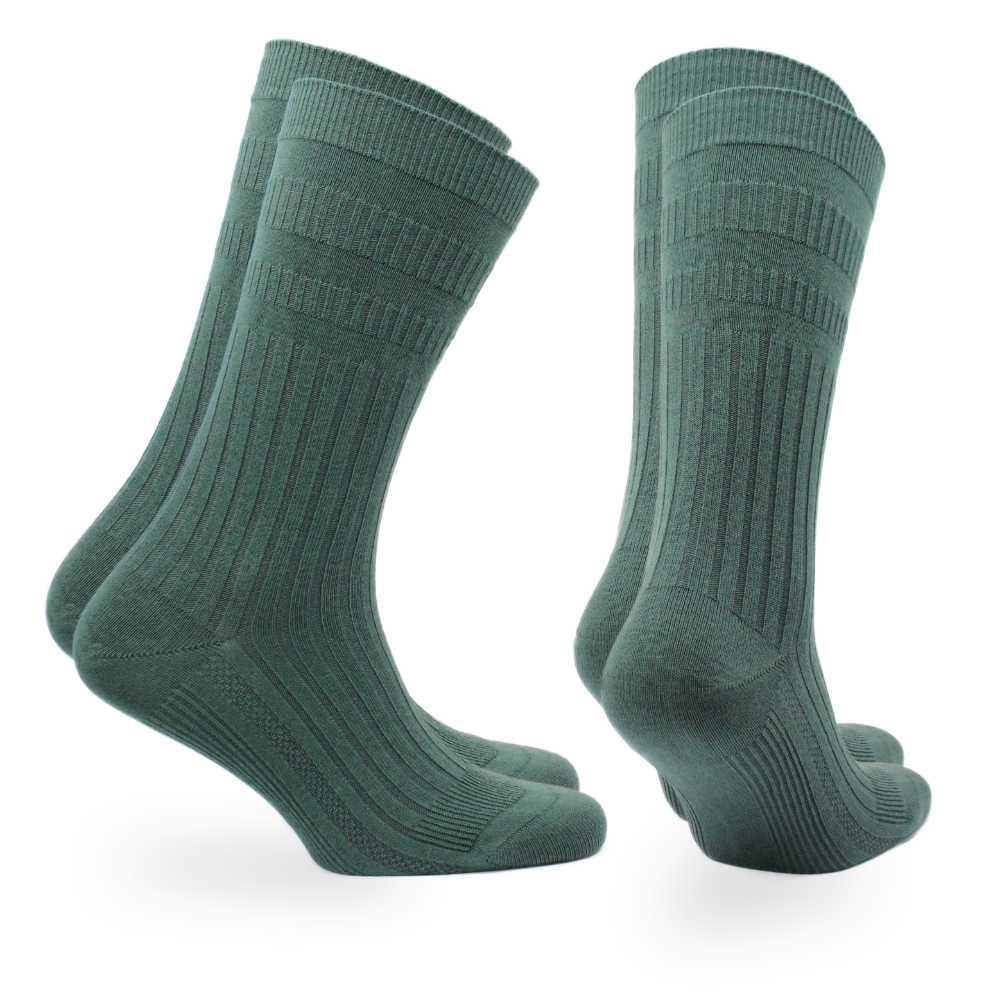 Joseph - Crew Length Tenderhold™ Comfort Fit Cotton Socks - Diabetic Friendly