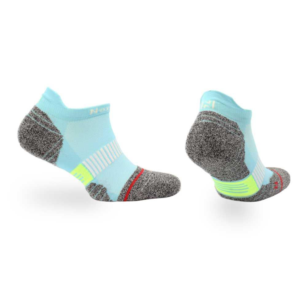 Bolt - Chaussettes basses de course à pied avec coussinets COOLMAX®