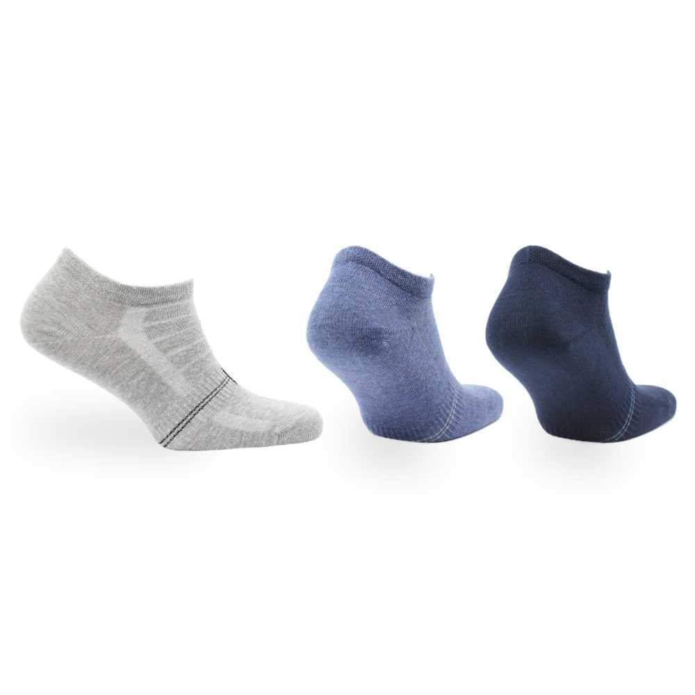 Fresh - Chaussettes d'entraînement basses en coton de qualité supérieure