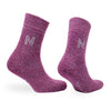 Gabby - Crew Length Merino Wool and Bamboo Full Cushion Socks