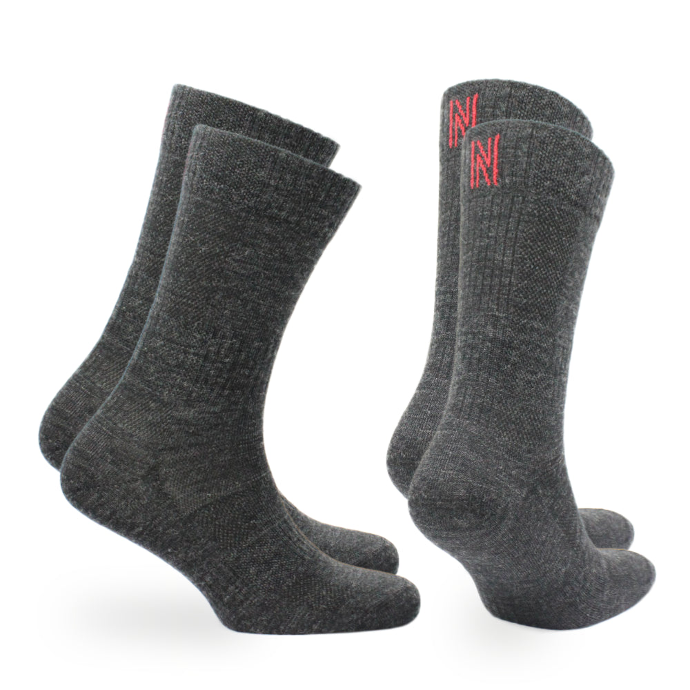 Sheldon - Crew Length Lightweight Merino Wool Socks