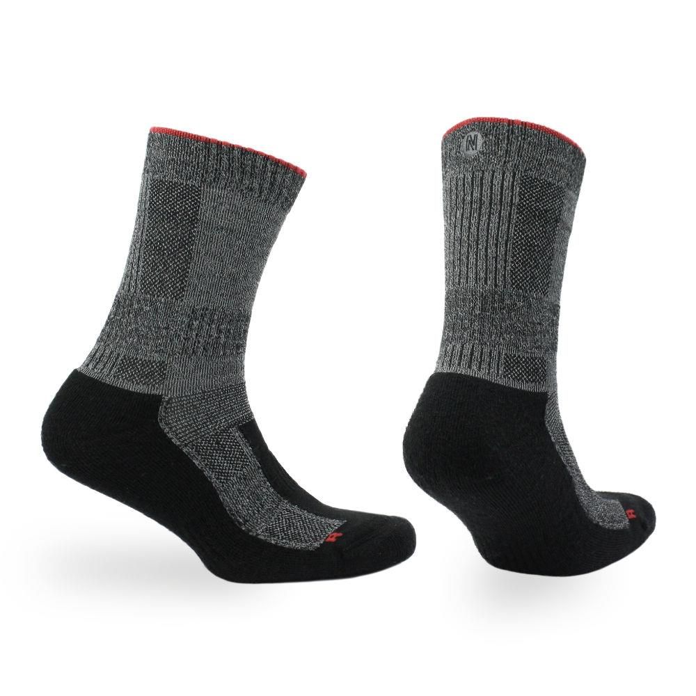 Donatello - Crew Length Prolen® Polypropylene and Merino Wool Double Layer Anti-Blister Socks